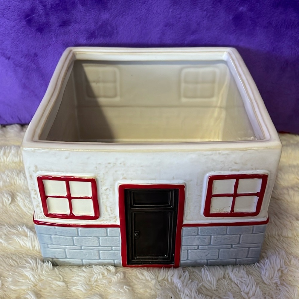 Pottery Barn Porcelain Townhouse Replacement Ceramic  OR  Planter.